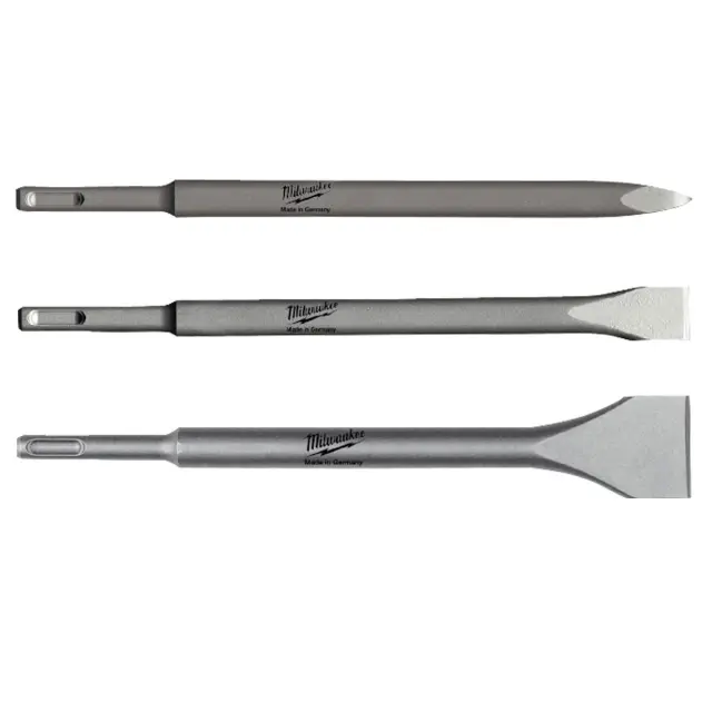 Milwaukee 4932430001 - Set Καλέμι - Βελόνι- Πλατ/μο SDS+ 3τμχ