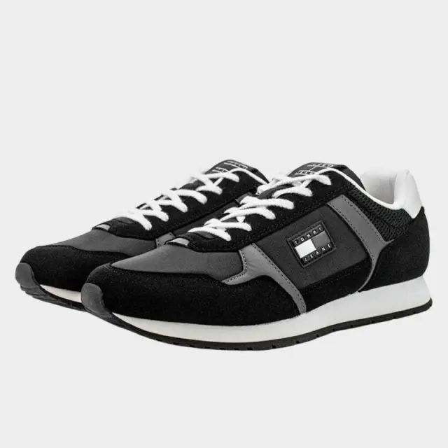 Tommy Hilfiger - Ανδρικά Sneakers Th Runner Casual EM0EM01617-BDS Μαύρο - 44 2