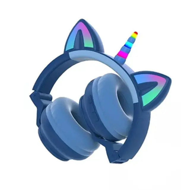 Unicorn STN27 Ασύρματα Bluetooth Over Ear Ακουστικά με 7 ώρες Λειτουργίας Μαύρα 2
