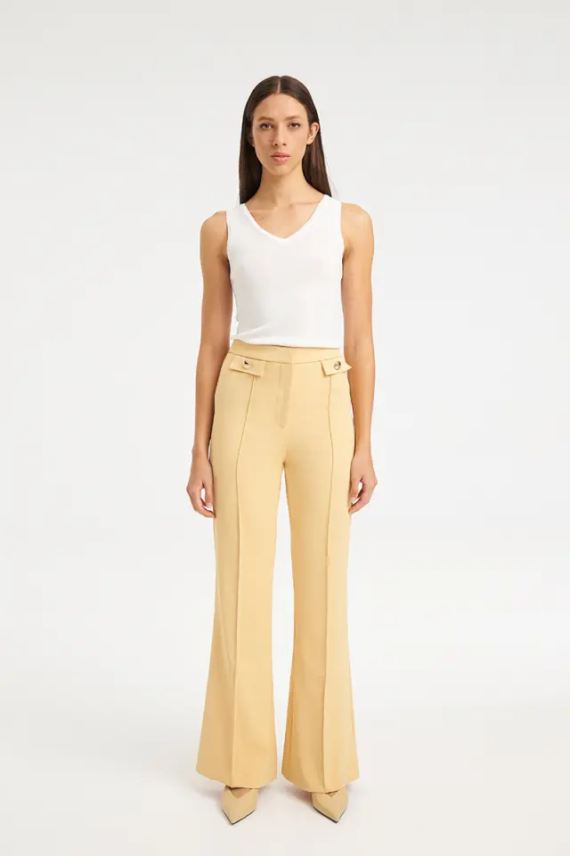 Tailored Παντελόνι με Νερβίρ DALISA TROUSERS - XS 2