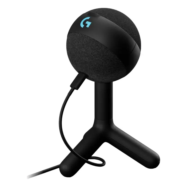 Logitech G Yeti Orb Πυκνωτικό Μικρόφωνο USB Επιτραπέζιο για Φωνητικά