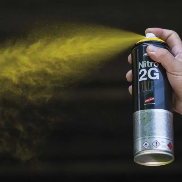 MTN Nitro 2G Colors Spray Paint Silver 2