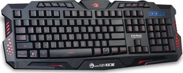Marvo Πληκτρολόγιο Gaming Keyboard Eyboard με Backlight K636