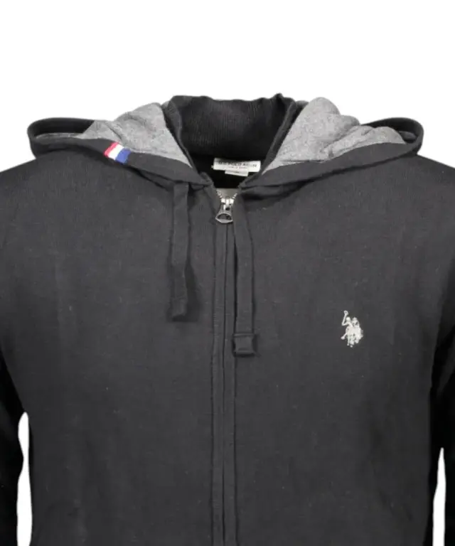 U.S. Polo Assn. - Ανδρική Ζακέτα Πουλόβερ 60912-48847-199 Μαύρο - 2XL 3