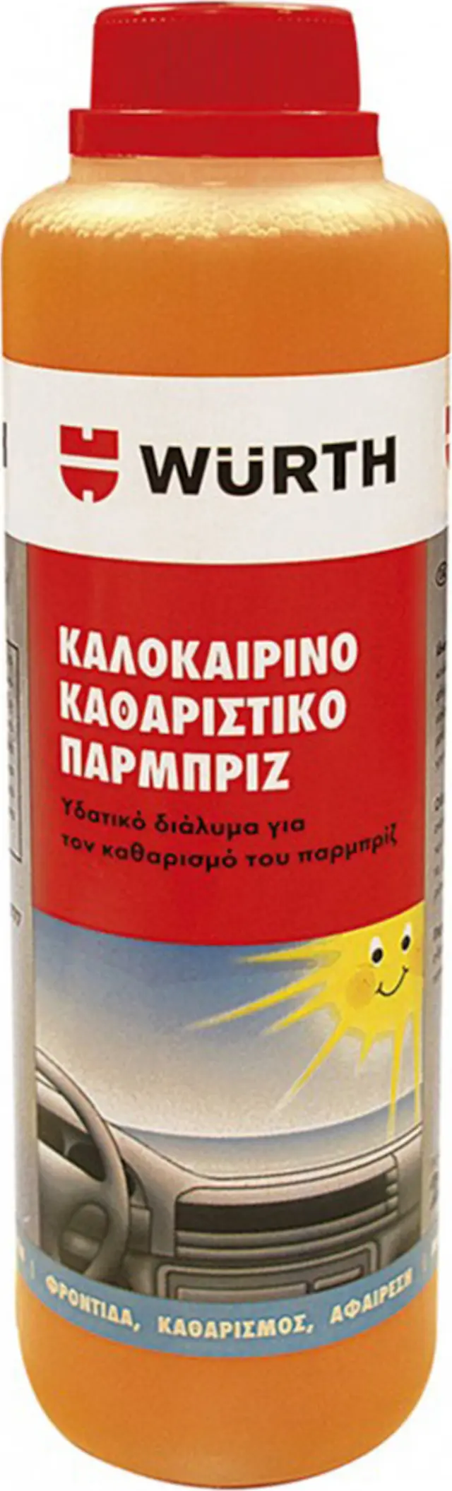 Wurth Καλοκαιρινό Καθαριστικό Παρμπρίζ (189233325) 250ml