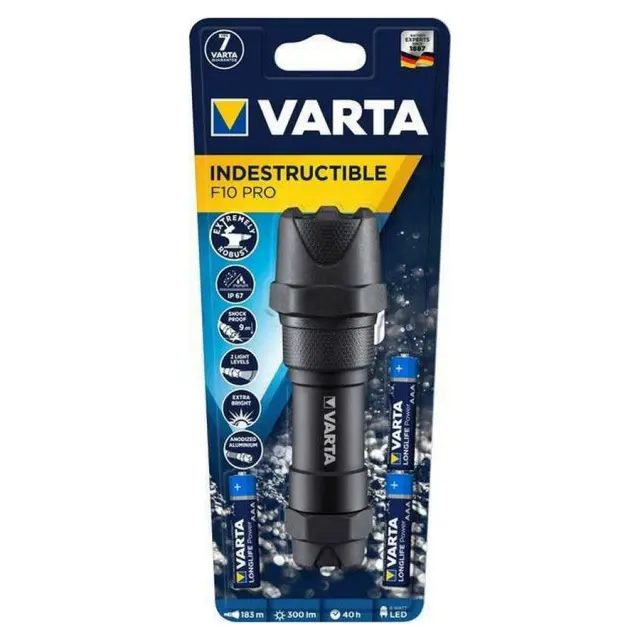 Varta Indestructible F10 Pro φακός LED 300lm