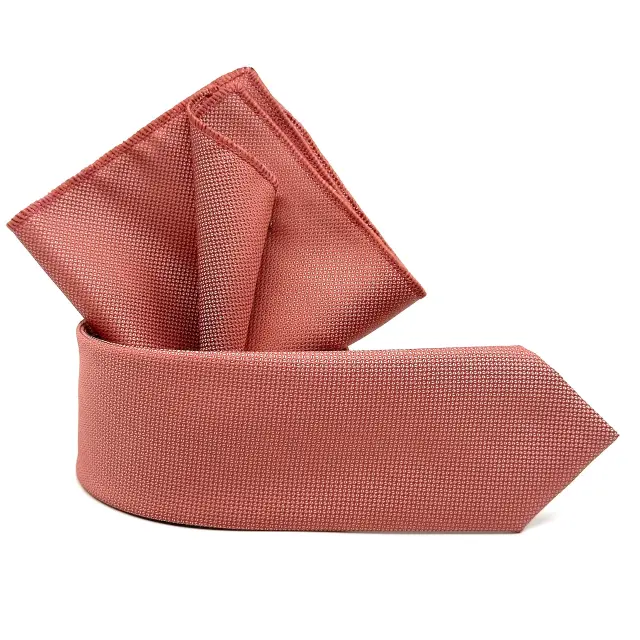 Ροζ Σωμόν Μαντήλι Ύφασμα Oxford 25*25 3