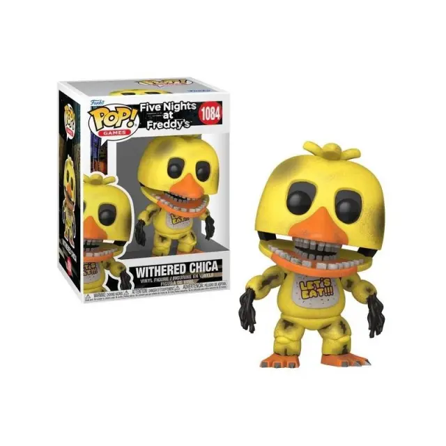 Φιγούρα Funko POP Games Five Nights at Freddy s - Withered Chica #1084 Vinyl Figure