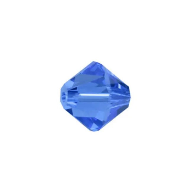 Swarovski 5328 XILION Bicone Sapphire 10mm - 4τεμ