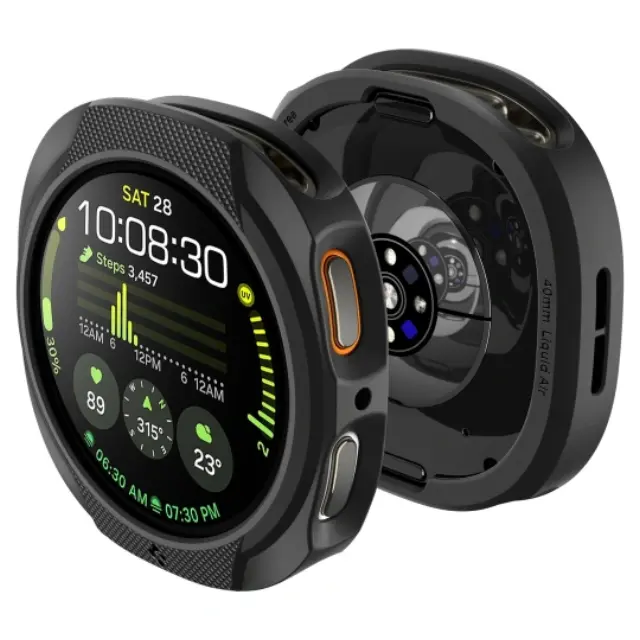 Spigen Liquid Air Samsung Galaxy Watch 8 / 9 (44 Mm) Matte Black 2