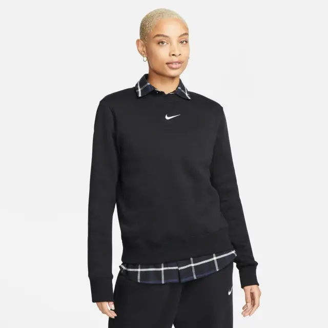Nike Sportswear Phoenix Fleece Top (DQ5751-010) - Μαύρο - XS