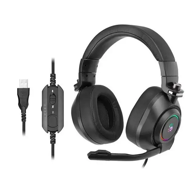A4Tech Gaming Headset Bloody G580 7.1 Black (A4TSLU46786)