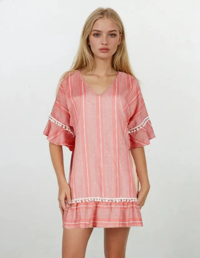 S845 - Coral - BEACHWEAR SUMMER - S 2