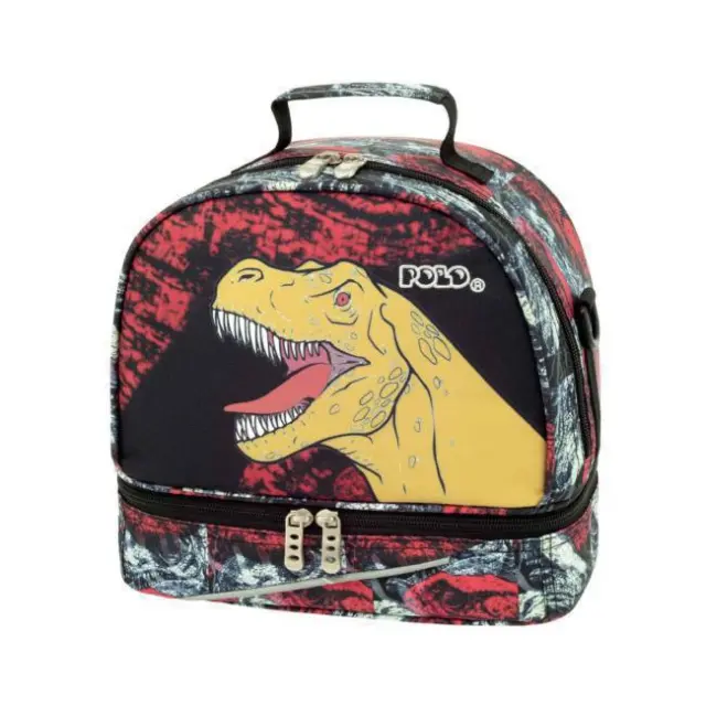 Polo Τσαντάκι Φαγητού Ισοθερμικό Kids Fun Dinosaur (907038-8185)