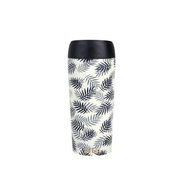 WoodWay Well Ανοξείδωτη Κούπα Φύλλα 450ml
