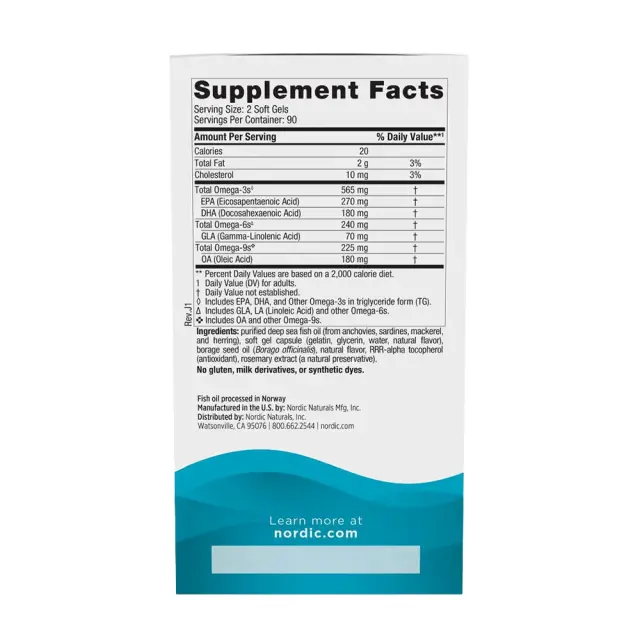 Nordic Naturals Complete Omega 2