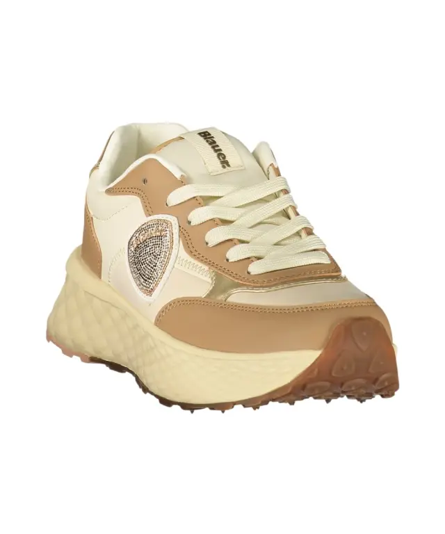 Blauer - Γυναικεία Sneakers S6LYNN01LEN-TANTAN Καφέ 2