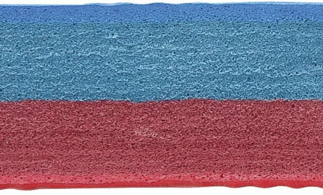 AMILA Δάπεδο Προστασίας EVA Διαμάντι 100x100cm 2,5cm Κόκκινο-Μπλε (36640) 2