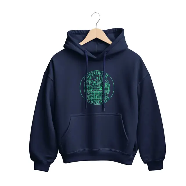 Φούτερ Noshame® Navy με τύπωμα - 3025109 - XXL
