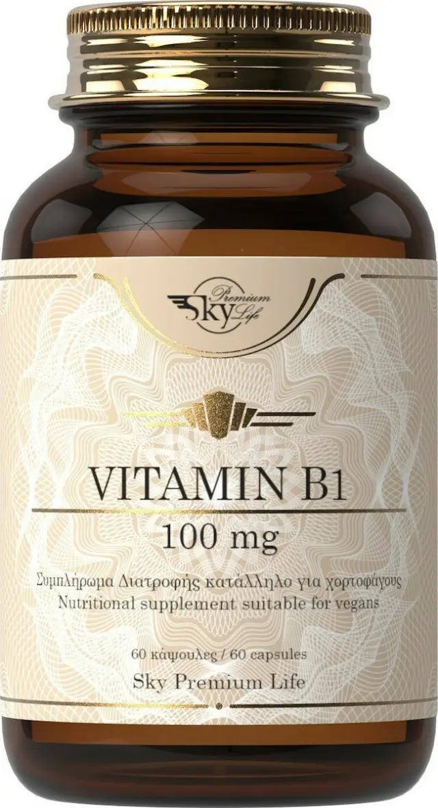Sky Premium Life Vitamin B1 100mg 60 κάψουλες