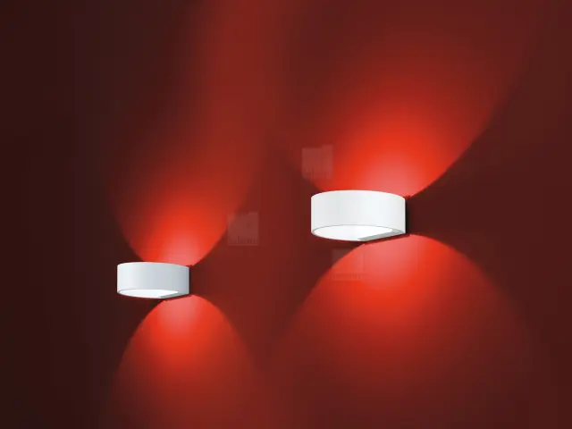 FOSCA Επιτοίχιο Φωτιστικό LED Λευκό Ματ 9W Έμμεσου Φωτισμού IP20 Άσπρο