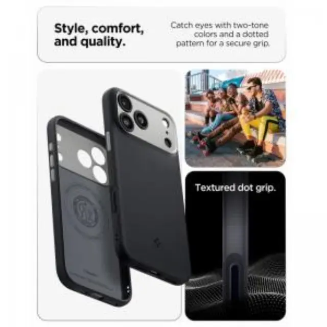 Θήκη TPU/ Σιλικόνης Spigen Apple iPhone 18 Pro/ 17 Pro MagSafe Caseology Nano Pop Μαύρο N71778 3
