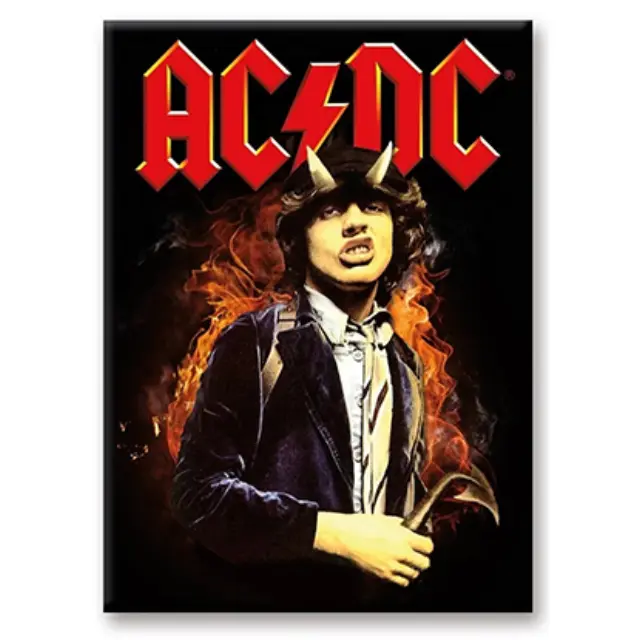 Aquarius AC/DC Μαγνητάκι - Fire - Magnet 6.3x8.9cm (94558)