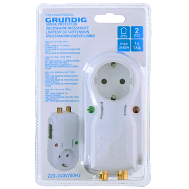 GRUNDIG 06668 ΑΝΤΙΚΕΡΑΥΝΙΚΟ ΣΥΣΚΕΥΩΝ + ΚΕΡΑΙΑΣ + RJ45 + RJ11
