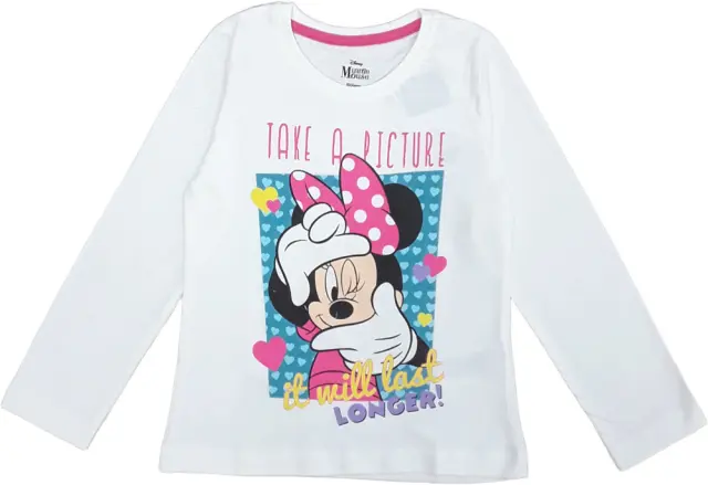 Μπλουζάκι Μακρυμάνικο Minnie Cream 8020396 - 6-7 Y (122cm)
