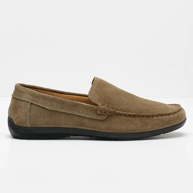 Imac Μοκασίνια-Loafers Ανδρικό δέρμα suede Καφέ IMA/150600 TORTORA
