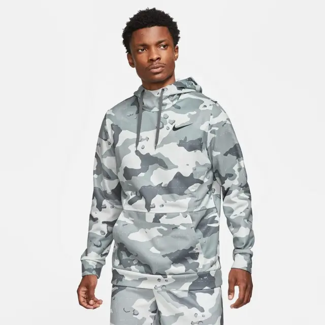 Nike Therma Fit Camo Hoodie (DD1757-043) - MULTI-COLOR - S