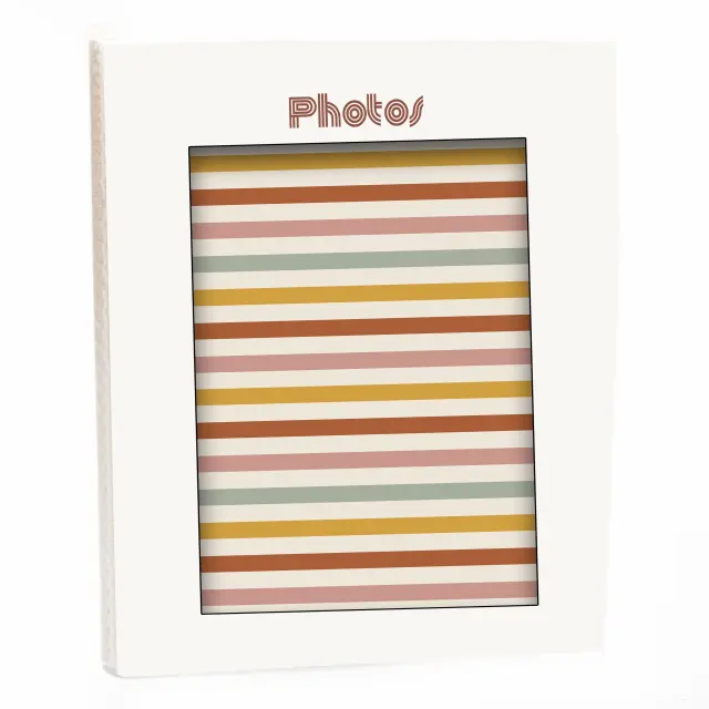Άλμπουμ pocket με θήκες για 40 φωτογραφίες 15Χ21 striped