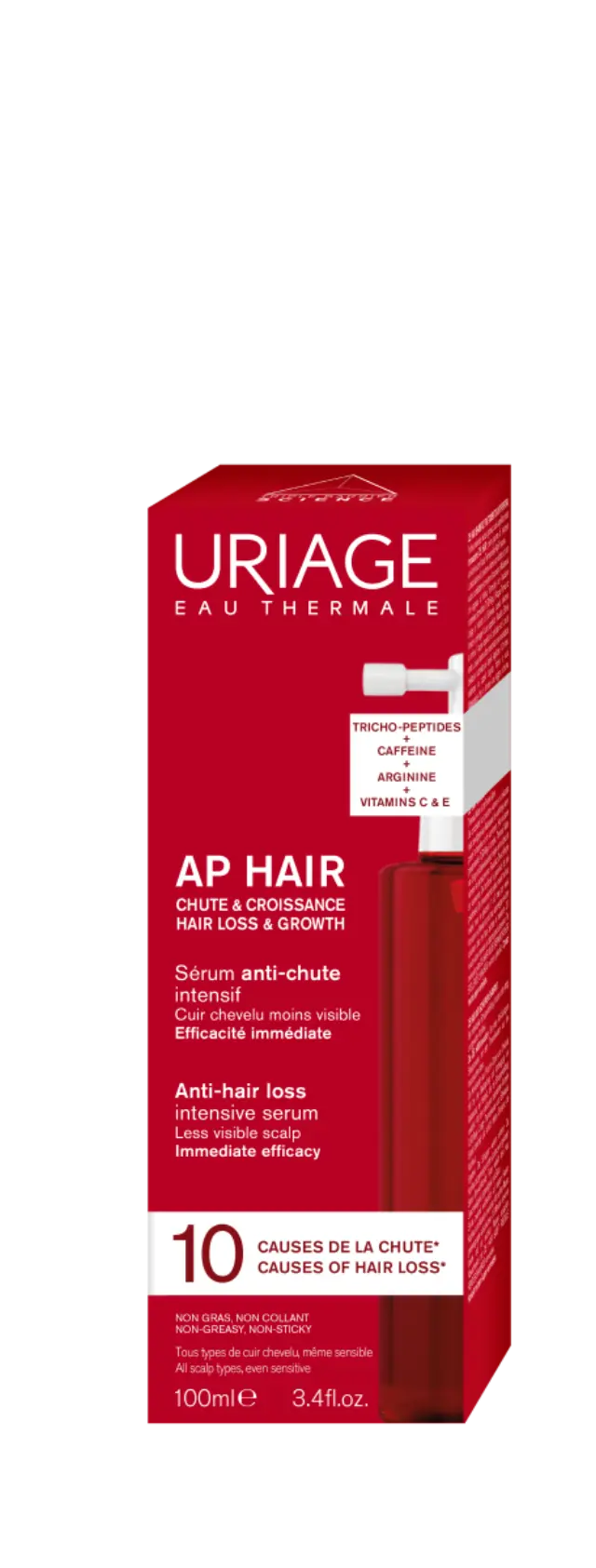 Uriage AP HAIR- Εντατικός ορός κατά της τριχόπτωσης 100ml 2