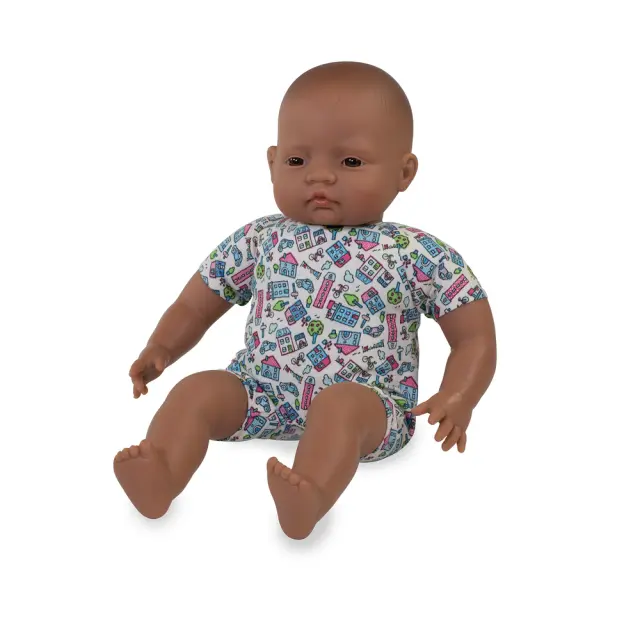 MINILAND DOLLS MINILAND ΜΩΡΟ ΚΟΥΚΛΑ ΜΕ ΜΑΛΑΚΟ ΣΩΜΑ HISPANIC 40 CM