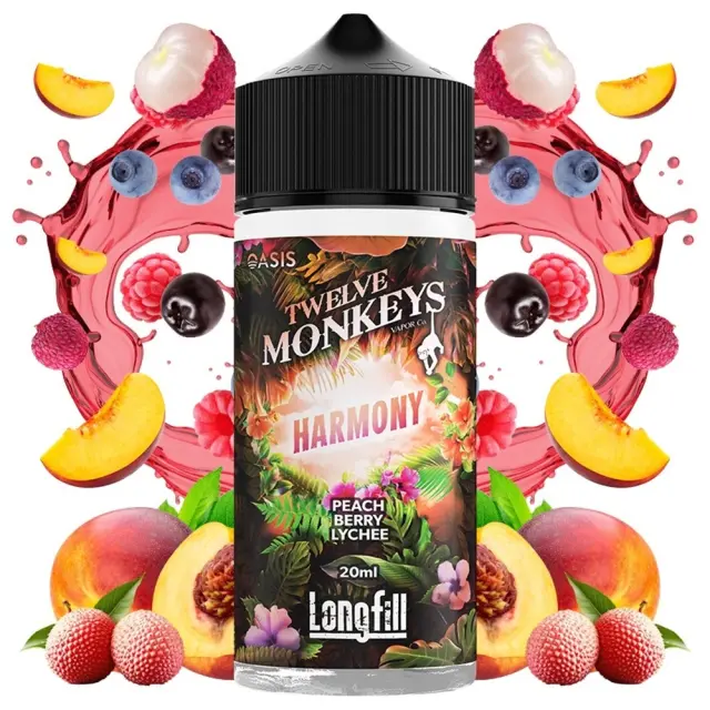 Oasis Harmony 20ml (120ml) - Twelve Monkeys Flavorshots