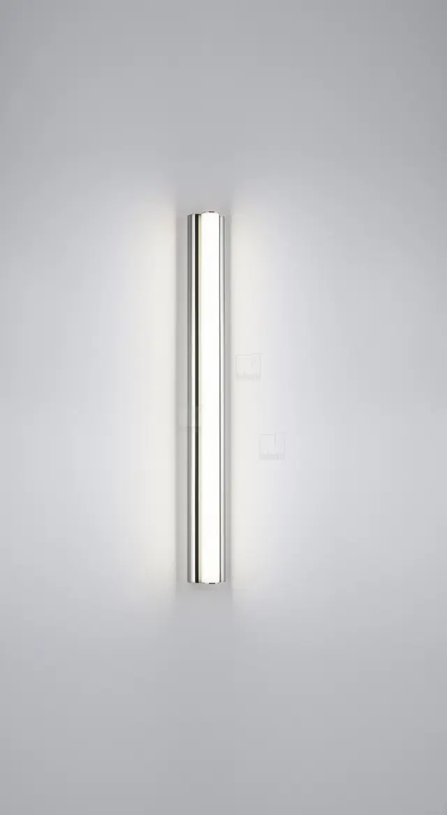 LOOM-2 Φωτιστικό Τοίχου & Οροφής Μπάνιου IP44 LED 12W Χρωμέ 3000K–4000K Χρώμιο 3