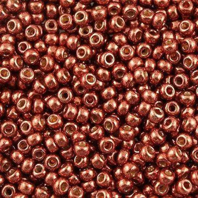 Χάντρα Miyuki Round Rocailles 8/0 - 4212 - Duracoat Galvanized Dark Berry ~25gr