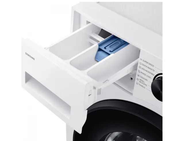 Πλυντήριο ρούχων Slim Samsung WW80FG5L32AELE με τεχνολογία AI, Wi-Fi, κινητήρα Inverter, χωρητικότητα 8kg, 1200rpm και ενεργειακή κλάση A - White WW80FG5L32AELE 3