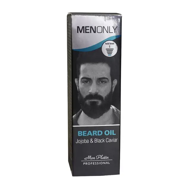 Mon Platin Men Only Beard Oil Jojoba Black Caviar 30ml