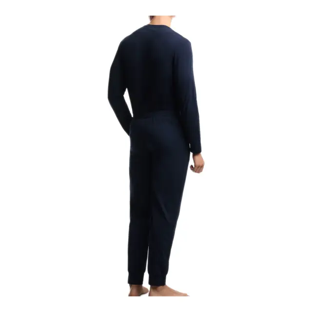 Emporio Armani Ανδρική Πυτζάμα Eagle Logo, Χρώμα Armani Blue 3