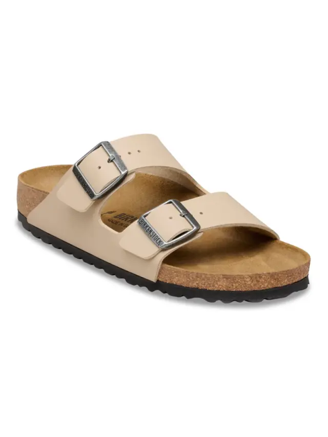 Birkenstock Πέδιλα Unisex Birko-Flor(ανθεκτικό υλικό της Birkenstock-επιτρέπει την επαφή με το νερό) Μπεζ BIR/ARIZONA 1031501 SANDCAST - 39 2