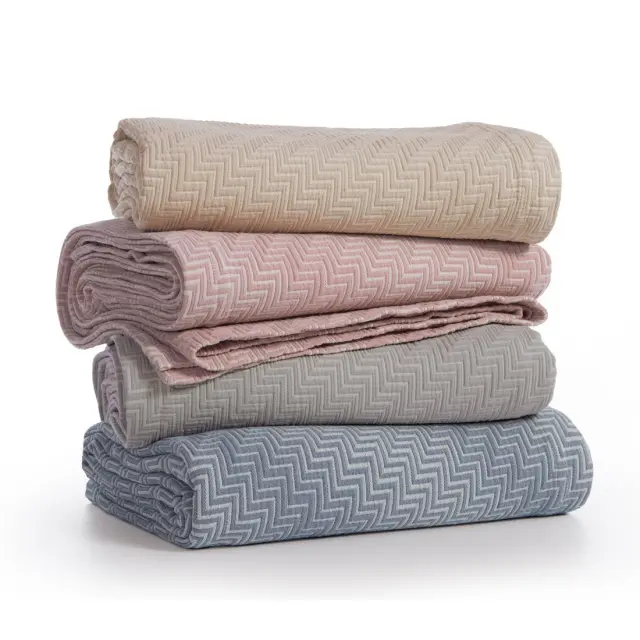 Nef-Nef Homeware Κουβέρτα Υπέρδιπλη Chevie 230x250 Grey 2