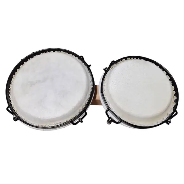 V-TONE BONGOS SET 67 bongo drum wood drums pair 3