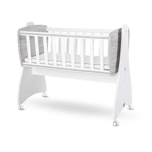 Lorelli Βρεφικό κούνια - παιδικό κρεβάτι "First Dreams" White - Artwood Λευκό