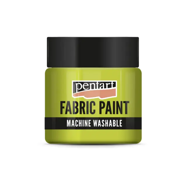 Χρώμα Για Ύφασμα Pentart, Πράσινο μήλο, 50ml