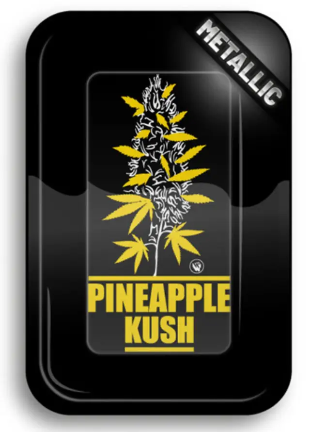 Rolling Tray Δίσκος Plantz Pinapple Kush - 16x27cm