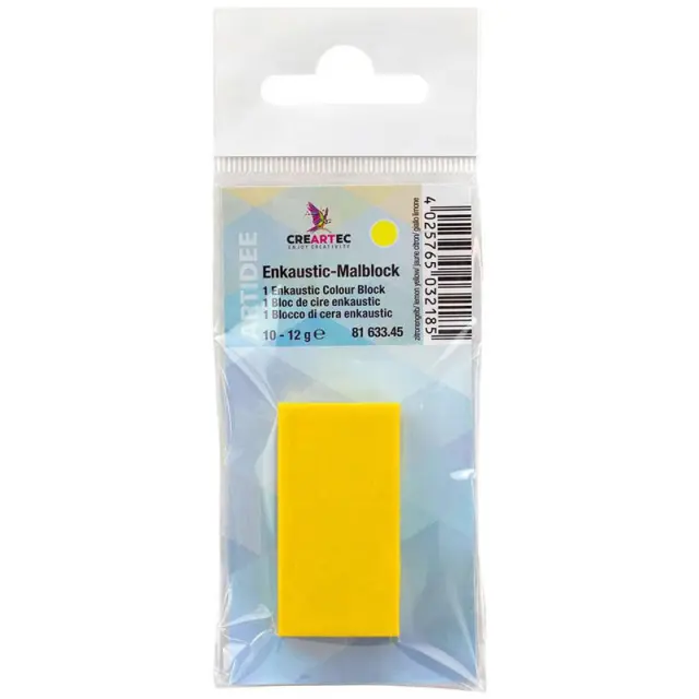 Creartec Χρώμα Εγκαυστικής - Lemon Yellow - 10gr
