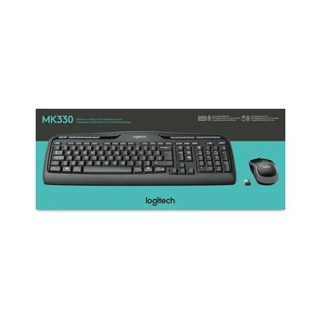 Logitech Desktop Combo MK330 Black QWERTZ (920-008533) (LOGMK330COMBOBK2) 3