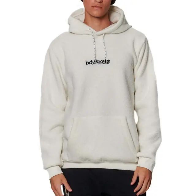 Body Action Men's Sherpa Fleece Hoodie Άσπρο 063516-05A (Body Action)