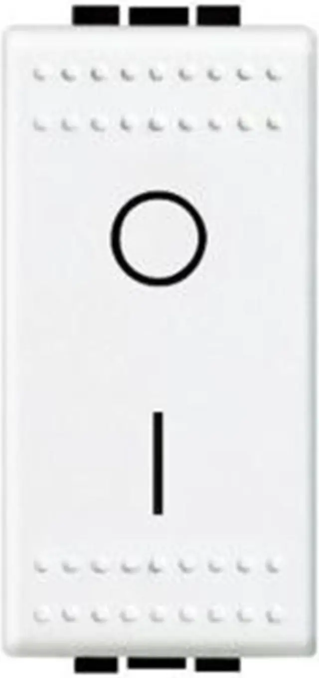 LL - 1 way switch 2P 16A 1m white